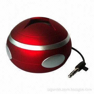 Portable Bluetooth speaker, wireless, capsule shape